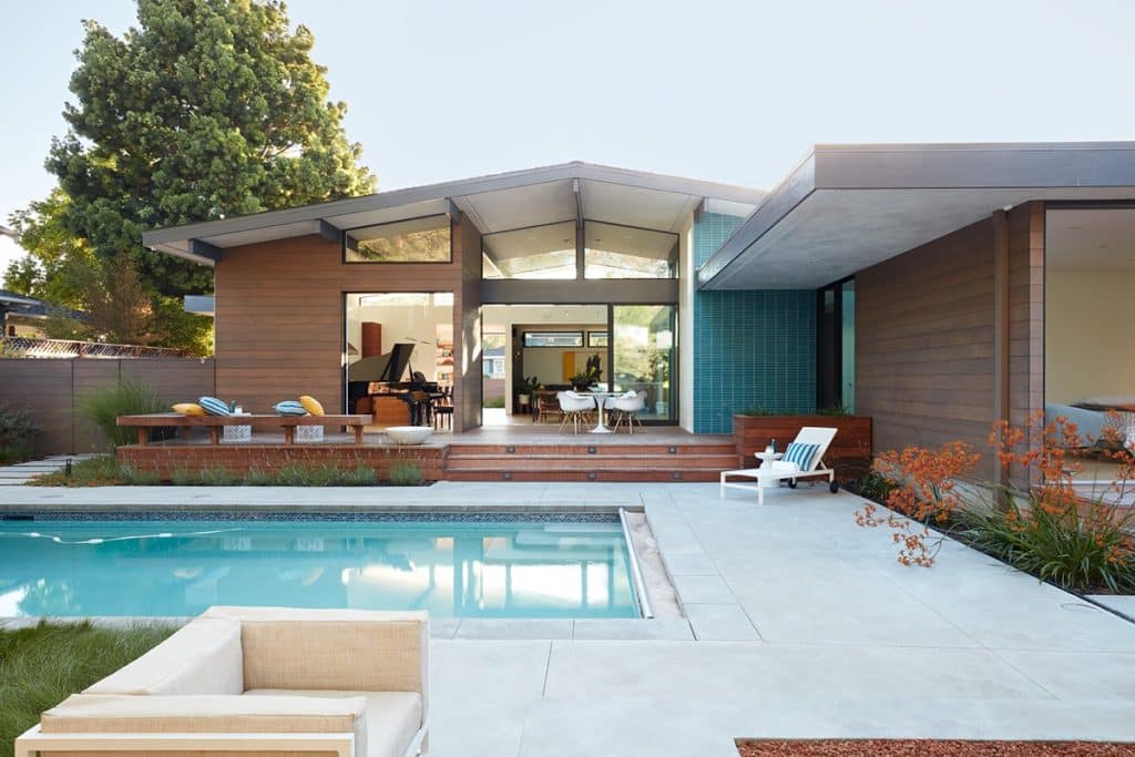 Mid-Century Modern Style Home In Silicon Valley