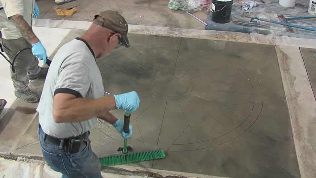 Steps to Acid Stain A Concrete Floor