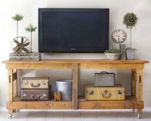 TV Stand Décor Ideas to Make Watching
