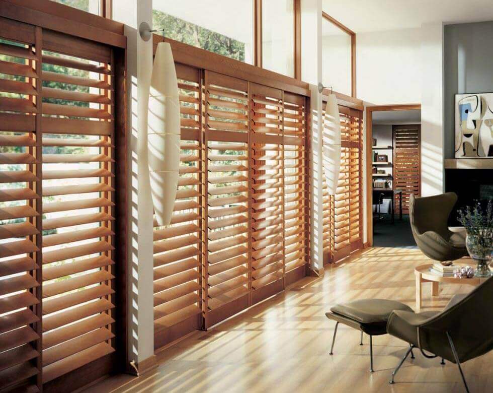 The Wooden types of blinds for Windows