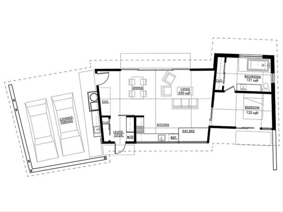 Trendy Barndominium Floor Plan