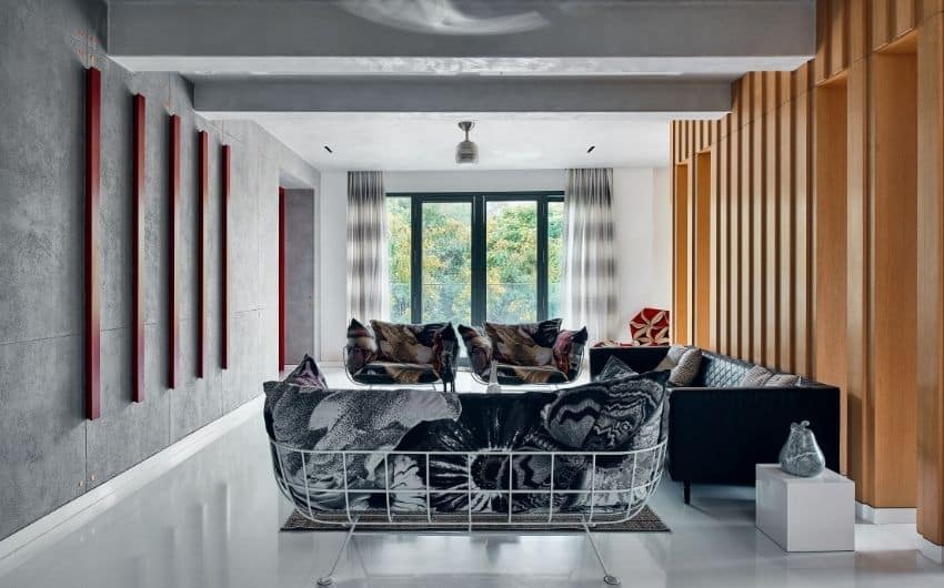 Wall Paneling Design For Your Indian Living Room - Beautiful Hom