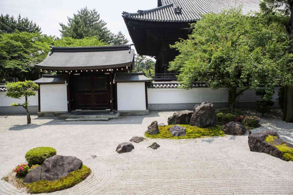 Zen White Rock Landscaping Idea