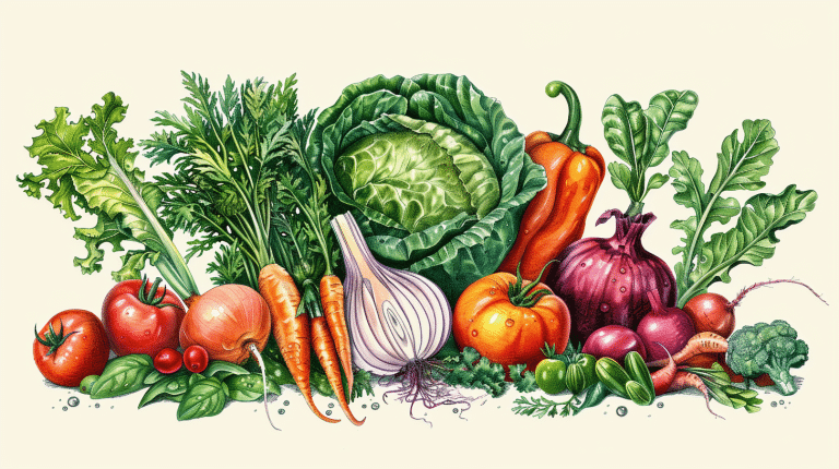15 Colorful Veggies Starting with V