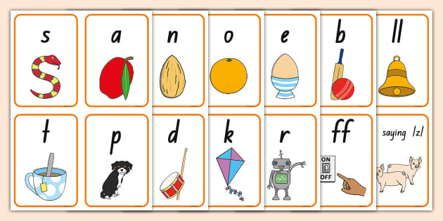 Digraph Mnemonic Flashcards