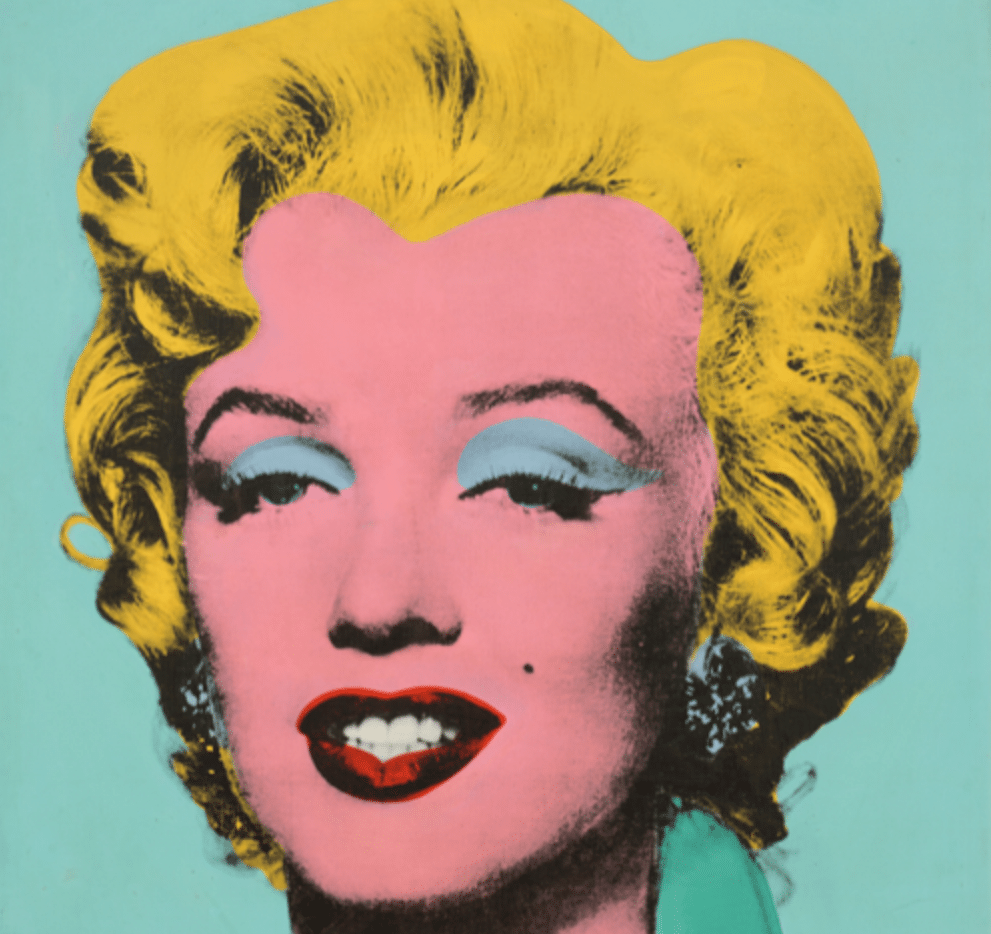 Marilyn Monroe by Andy Warhol, 1967.