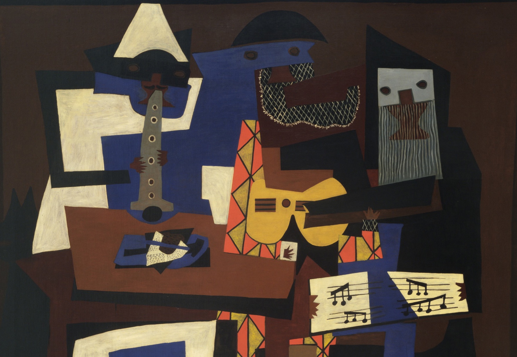 The Musician by Pablo Picasso, 1921
