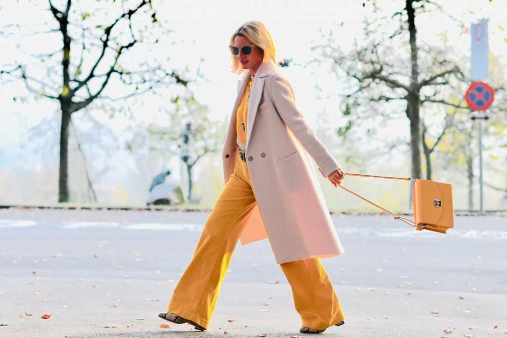 Yellow Winter Fashion