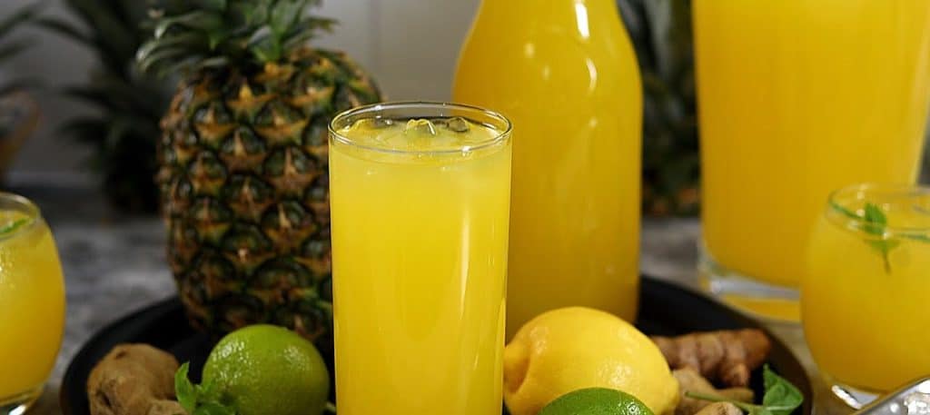 Ginger Pineapple Juice