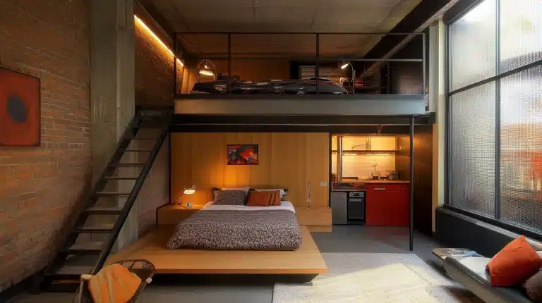 Design Ideas for a Stylish and Practical Loft Bedroom