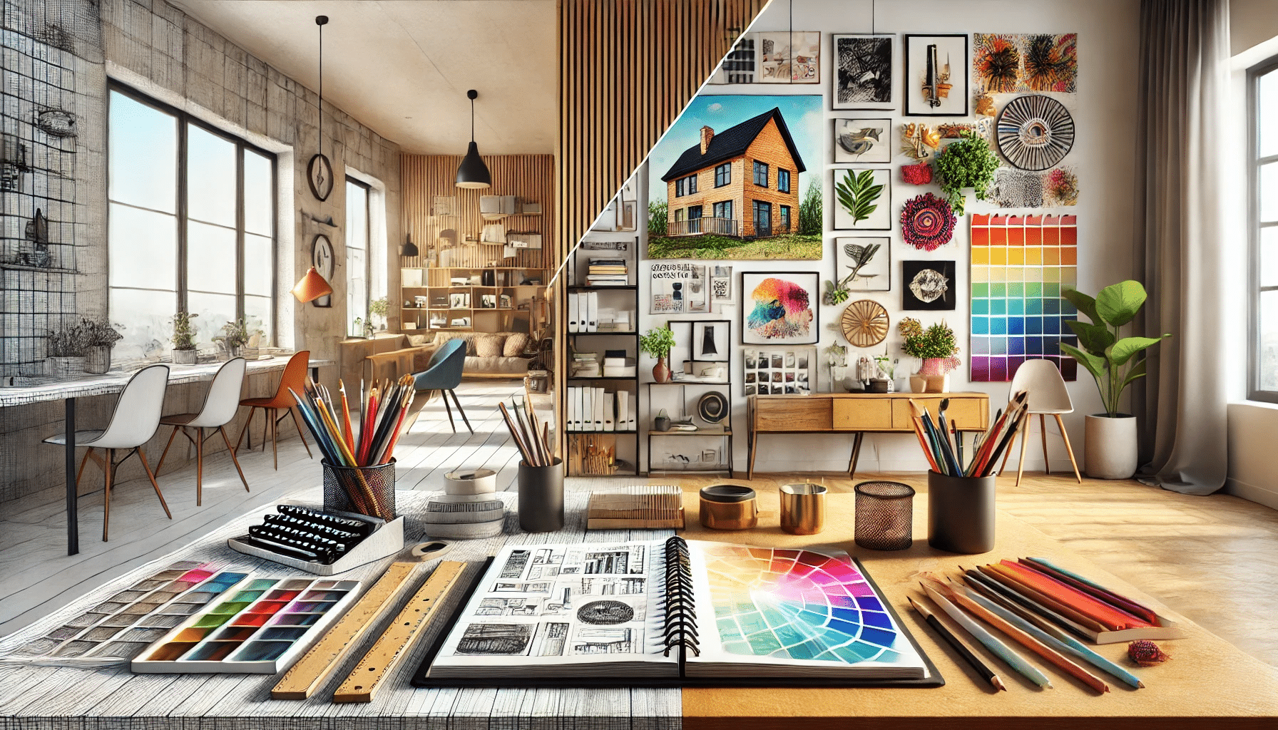 The Balance Between Structure and Creativity in Writing and Home Design
