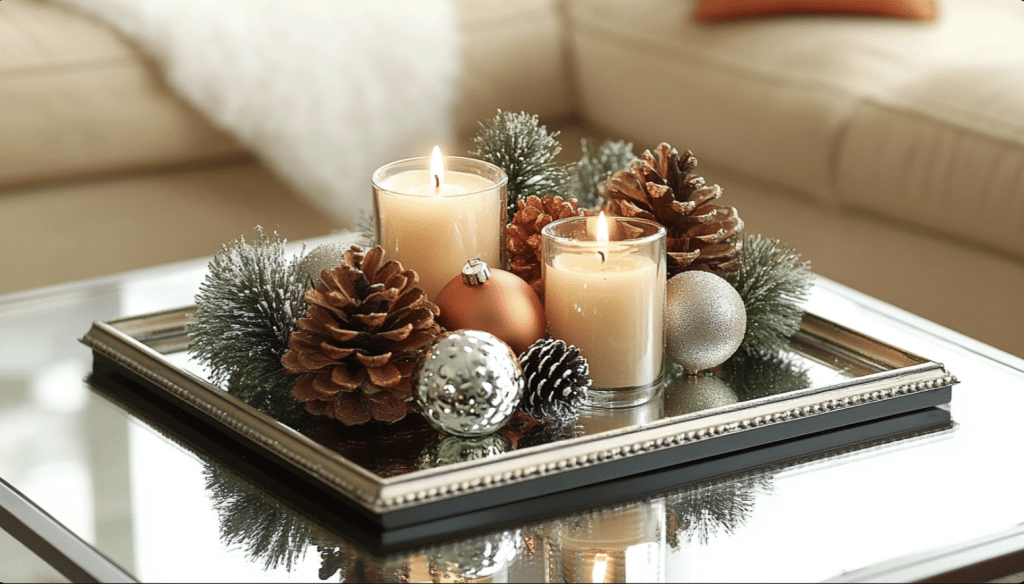 Mirror Base with Decor