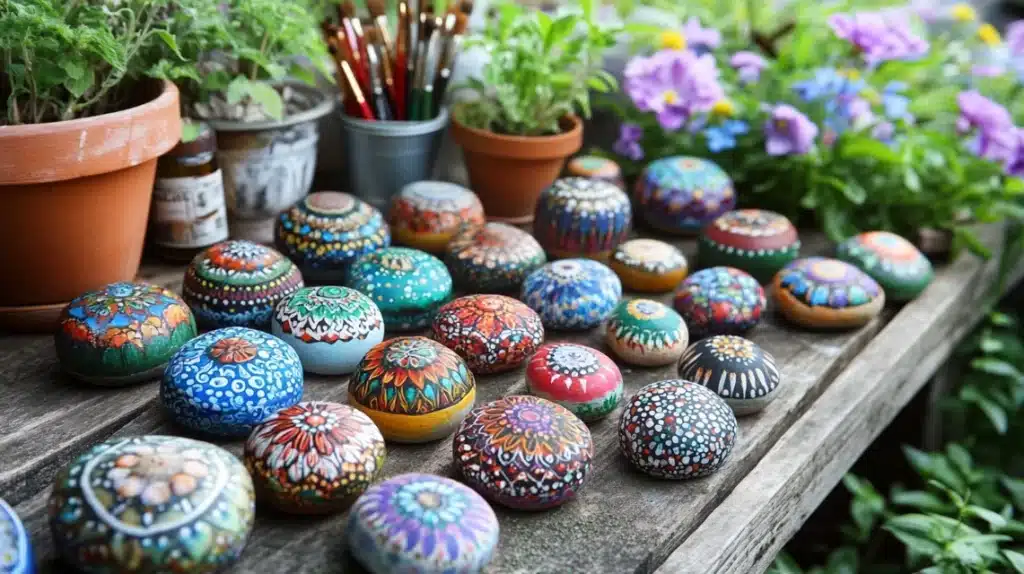 Paint Outdoor Rocks