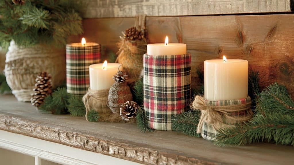 Plaid-Wrapped Warmth