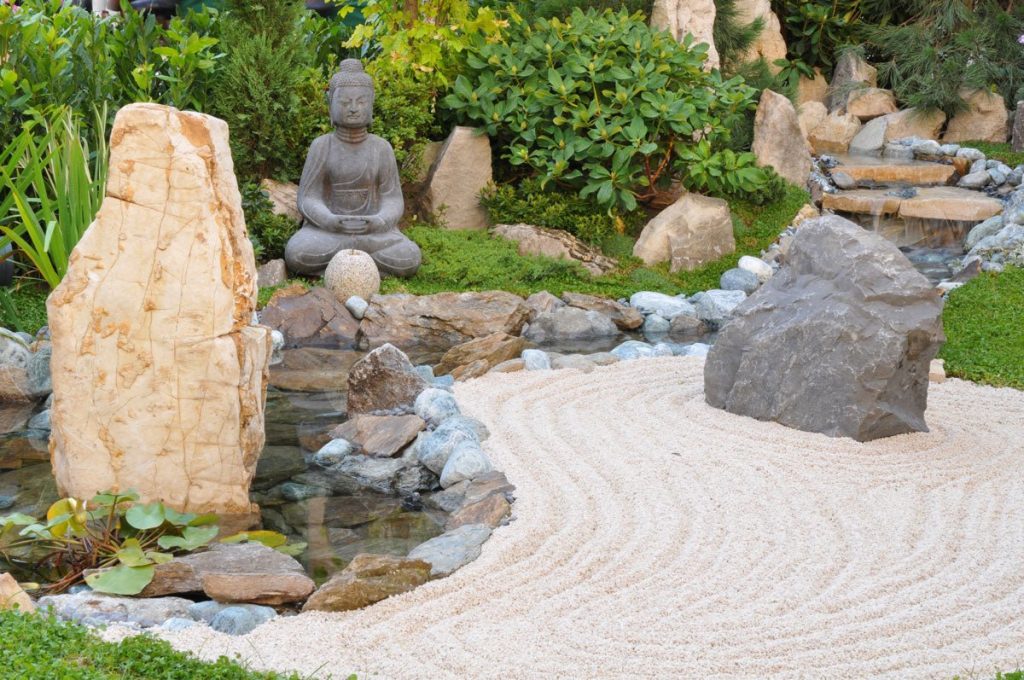 Sand as a Zen Garden Essential