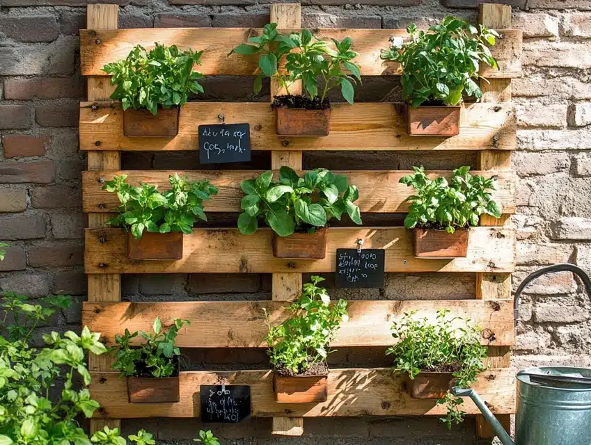Vertical Herb Garden