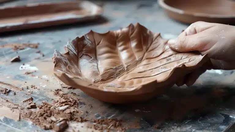 clay leaves