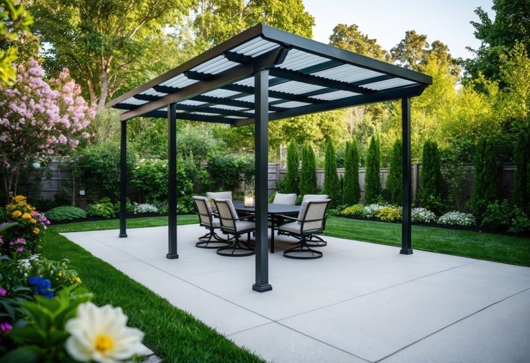 Transforming Your Outdoor Space: Steel Structures for Patios and Garden Areas