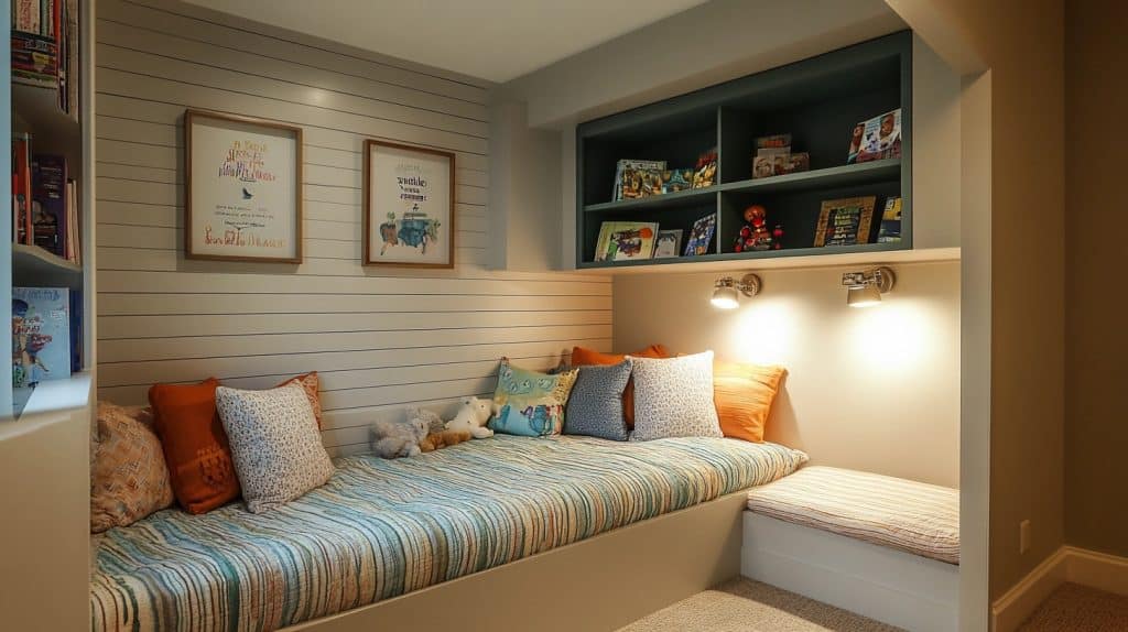 Corner Reading Nooks