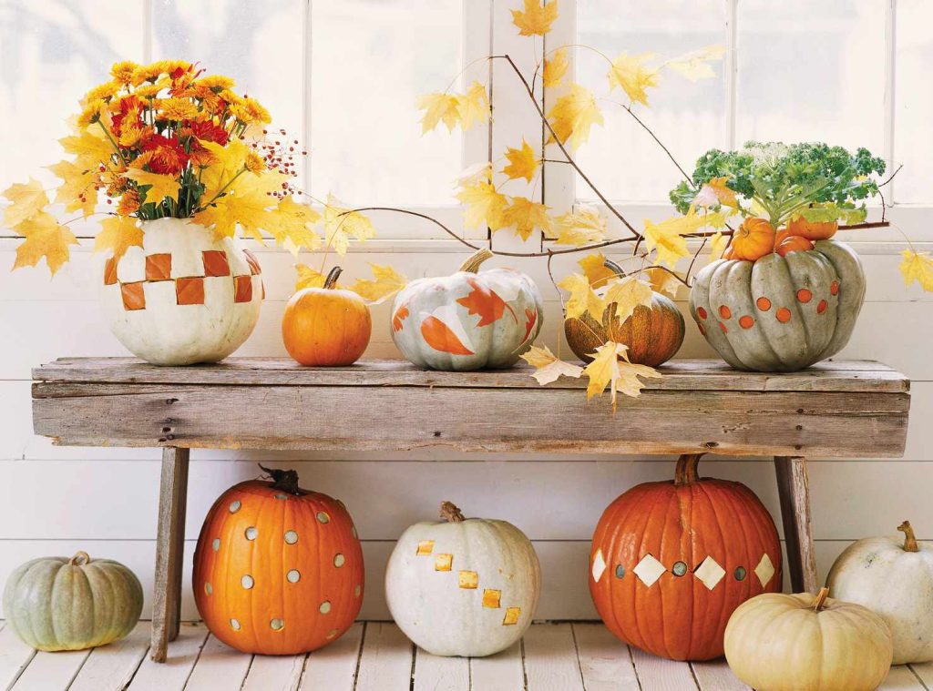 Fresh Ideas for Your Fall Pumpkin Displays