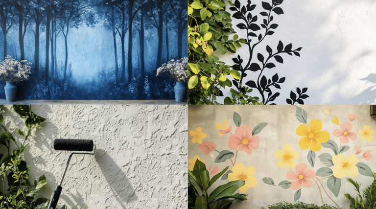 19 Creative Outdoor Wall Painting Ideas