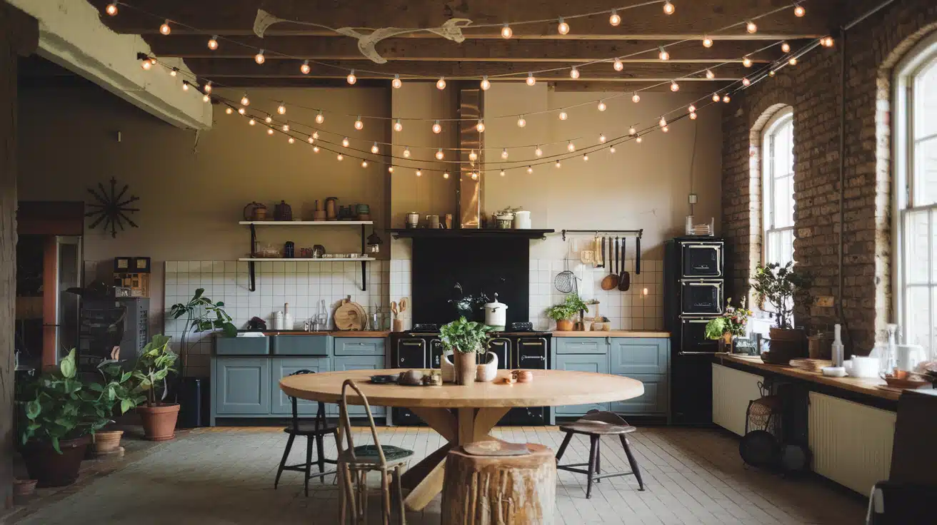 string light display