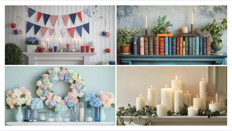 Creative Summer Mantel Ideas To Try This Year