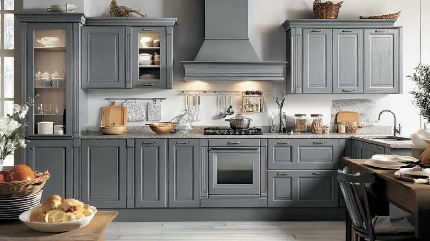 The Versatility of Gray Kitchen Cabinets in Modern Home Design