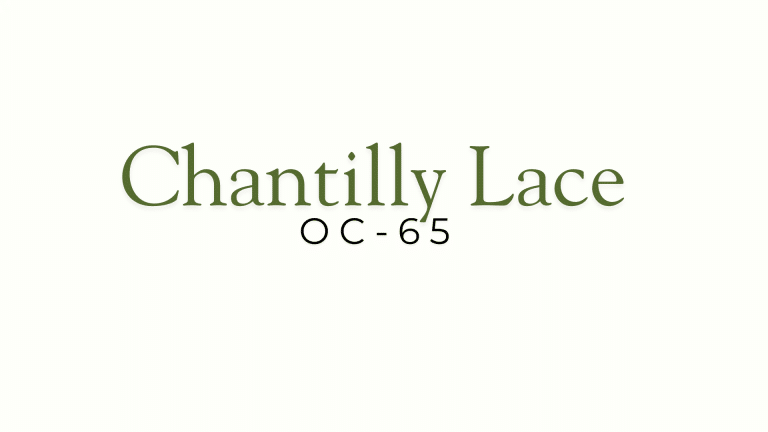 chantilly lace sherwin williams