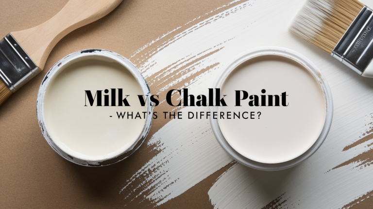 milk paint vs chalk paint