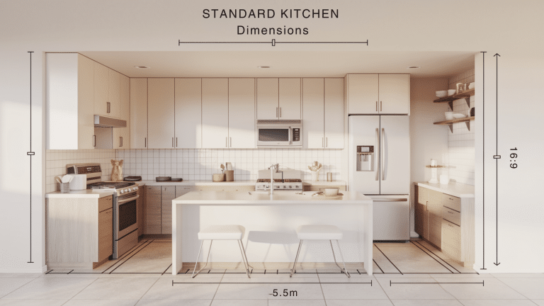 standard kitchen dimensions