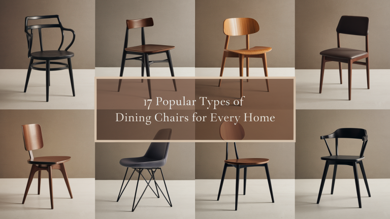 types of dining chairs