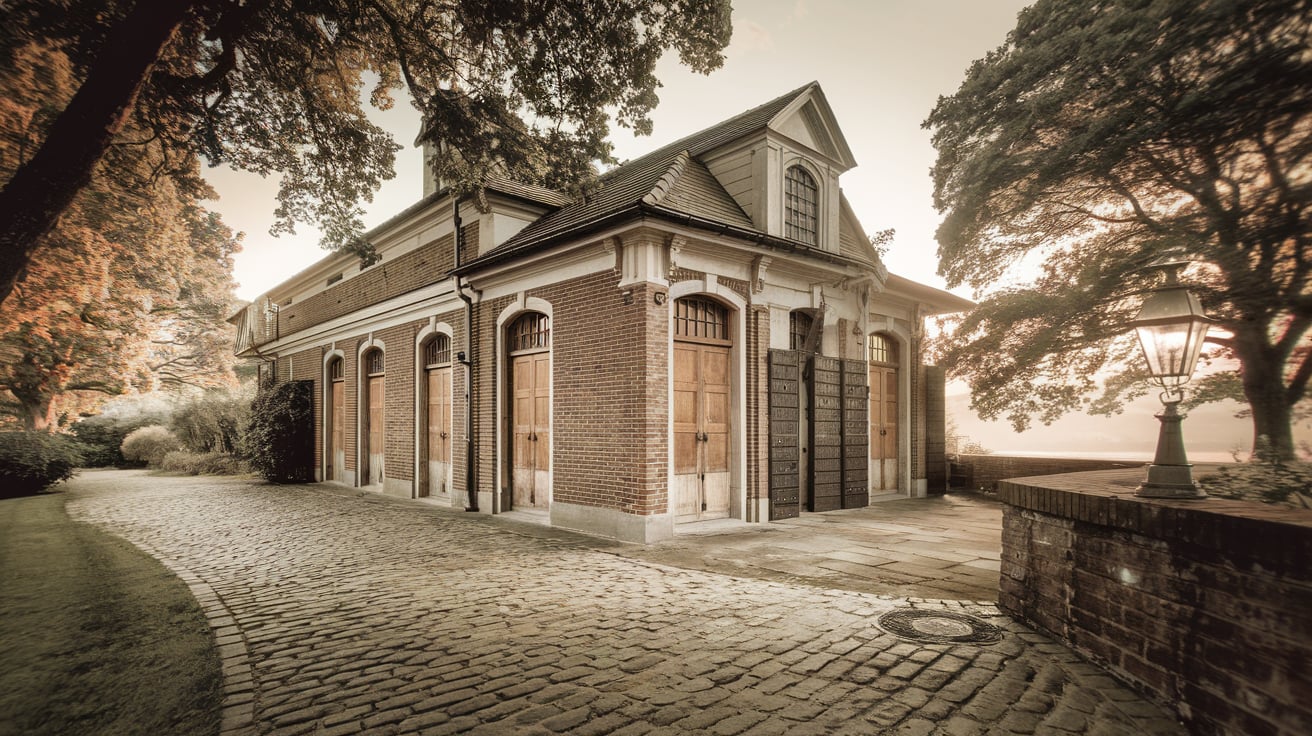1800s carriage house
