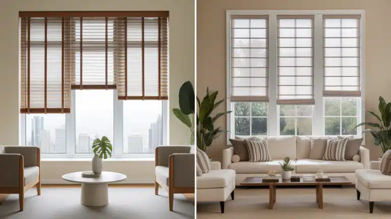 Blinds vs Shades