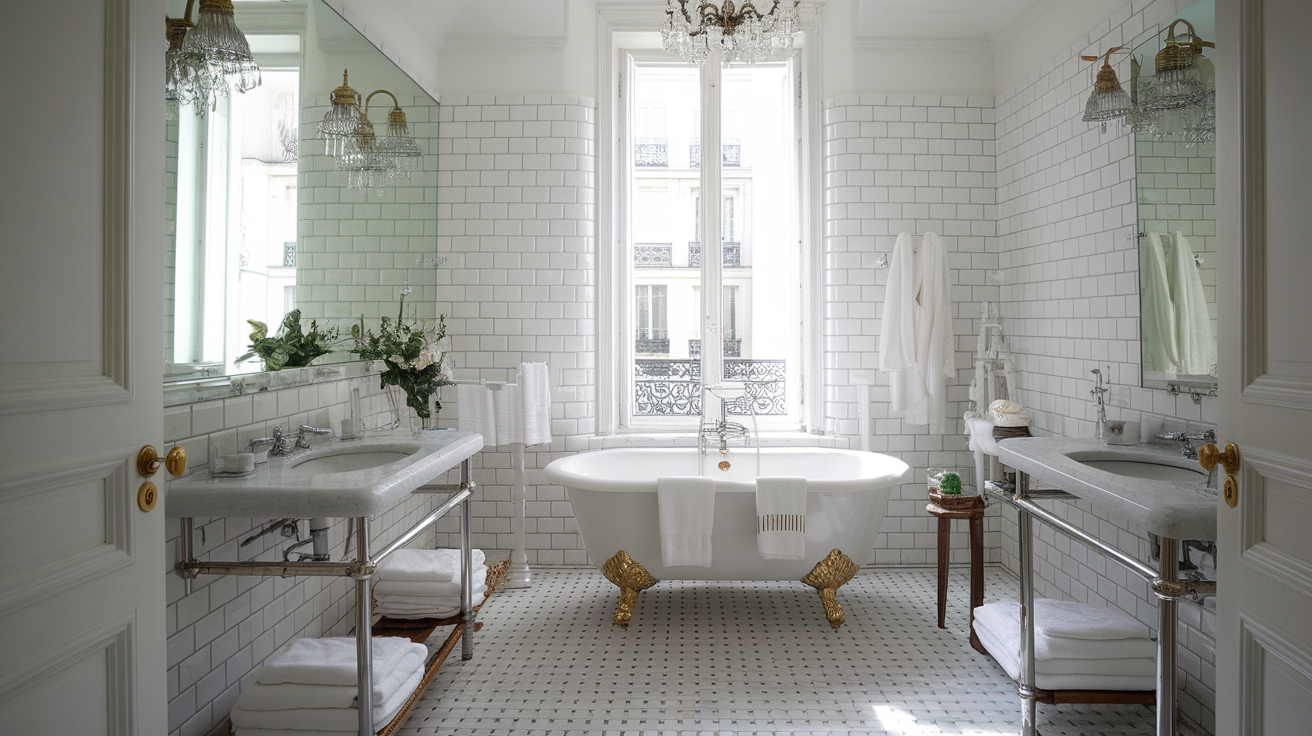 Chic Parisian Bathroom Ideas for a Stylish Makeover