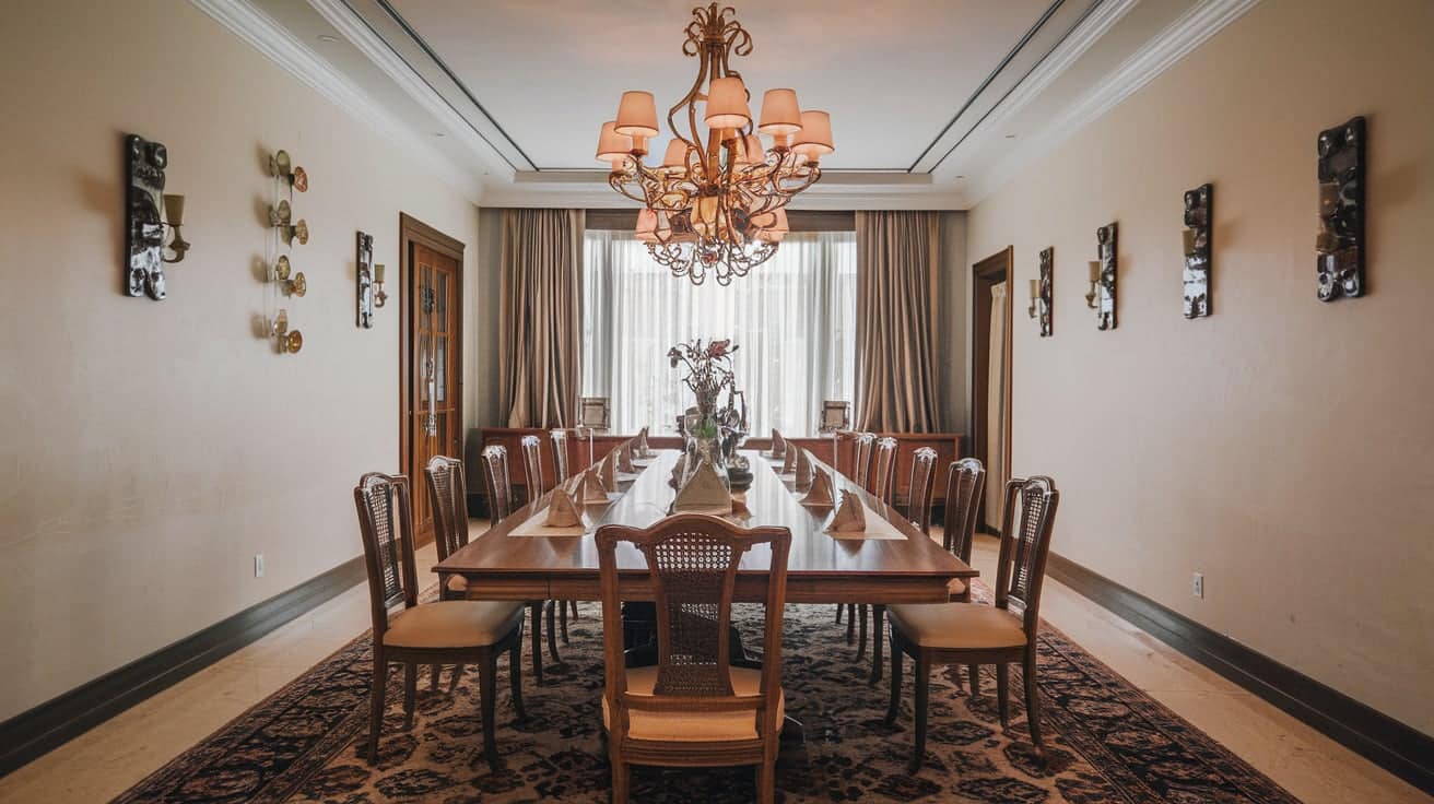 How Much Space Should Be Around a Dining Table?