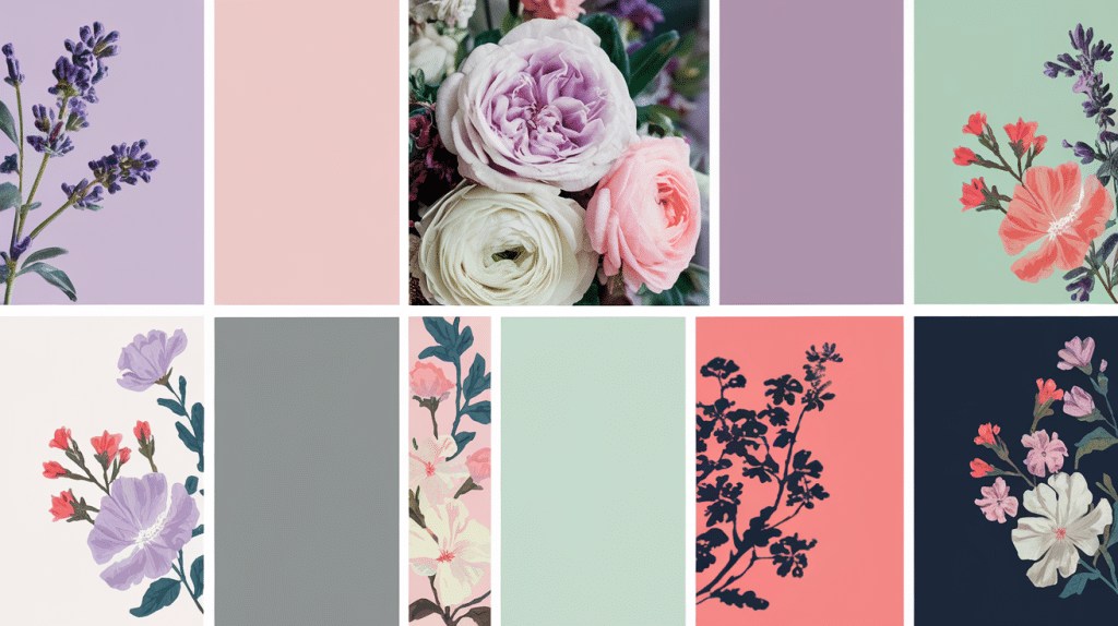 Key Elements of a Spring Floral Color Palette