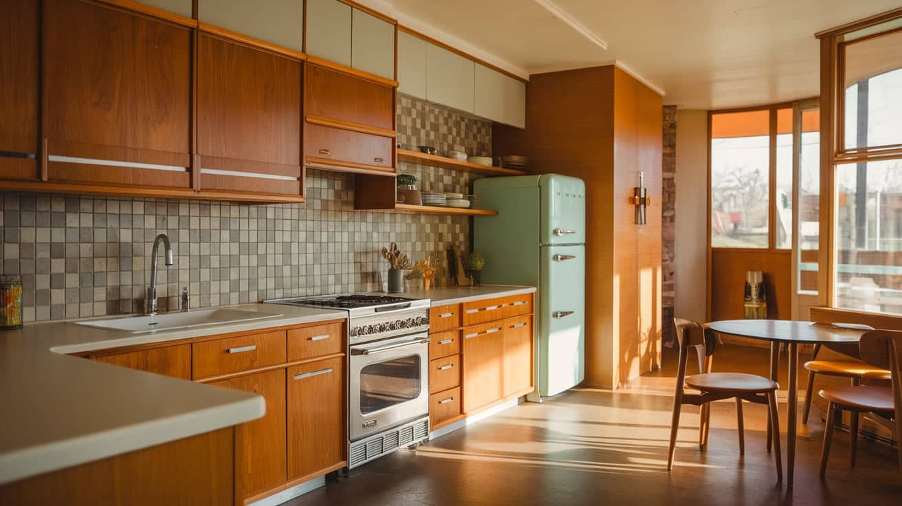 Mid-Century Kitchen Inspiration: The Best of Both Worlds