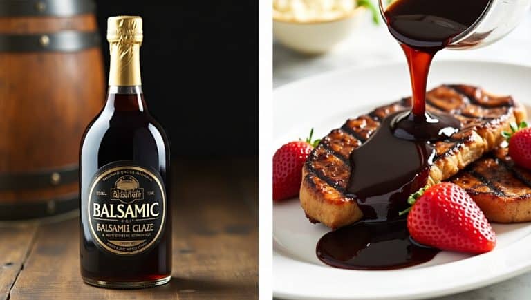 balsamic vinegar vs glaze