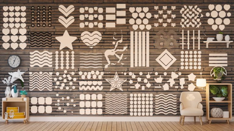 brick accent wall