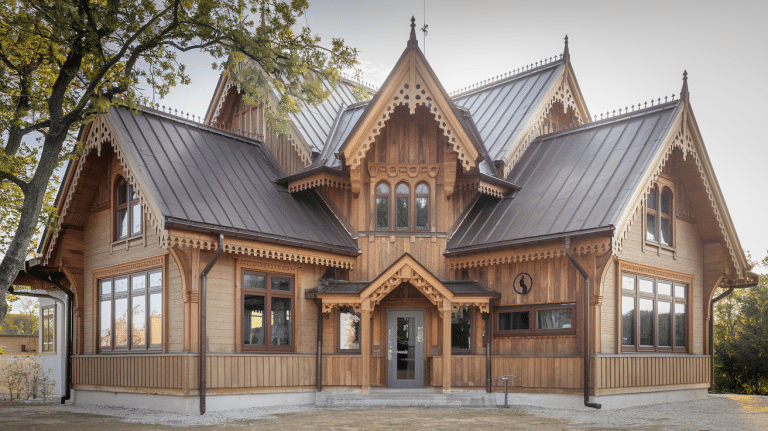 carpenter gothic house