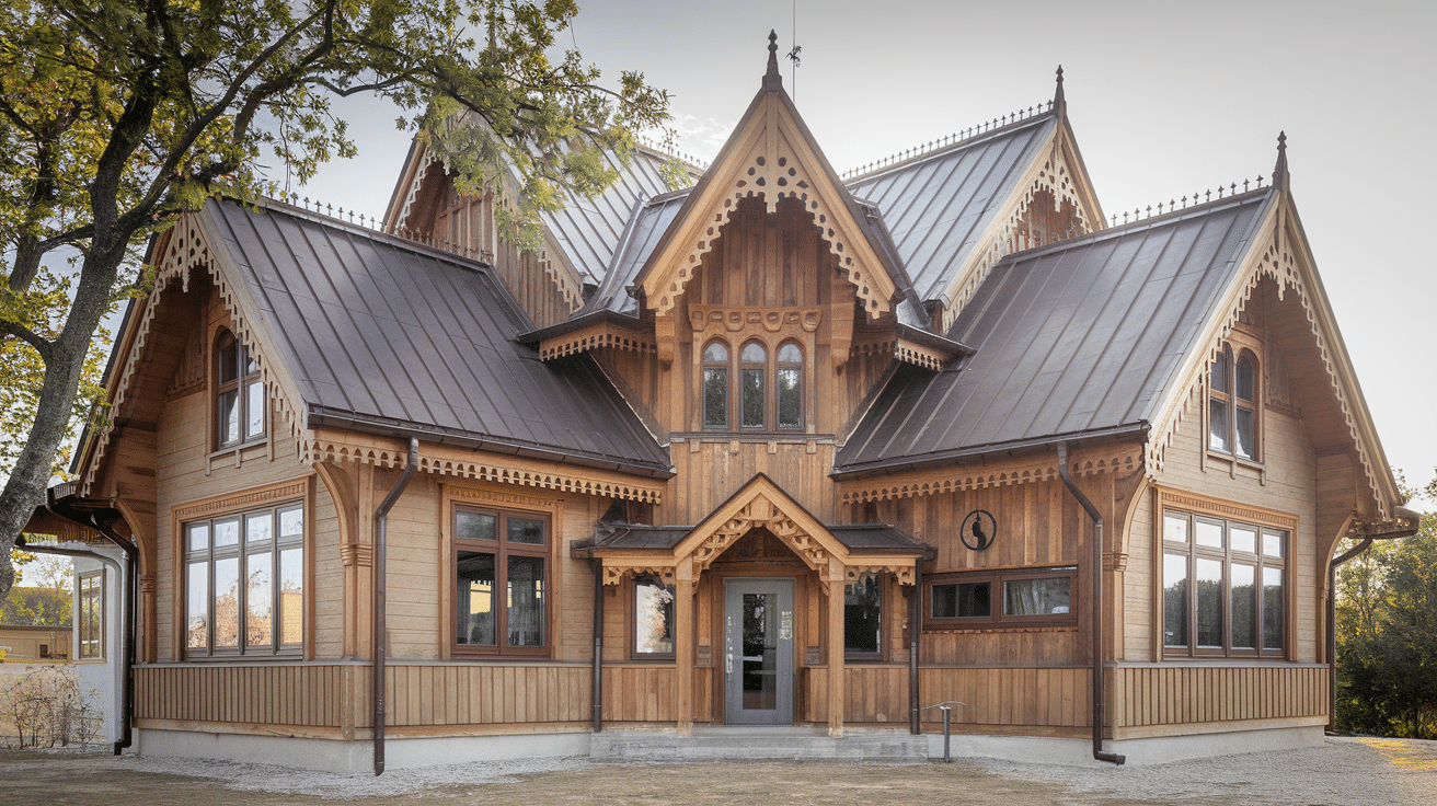 carpenter gothic house