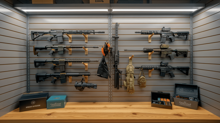 diy gun wall