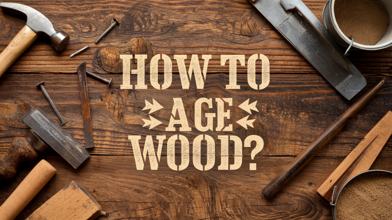 how to age wood