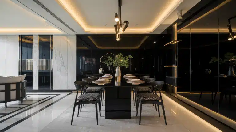 modern black dining room ideas.png