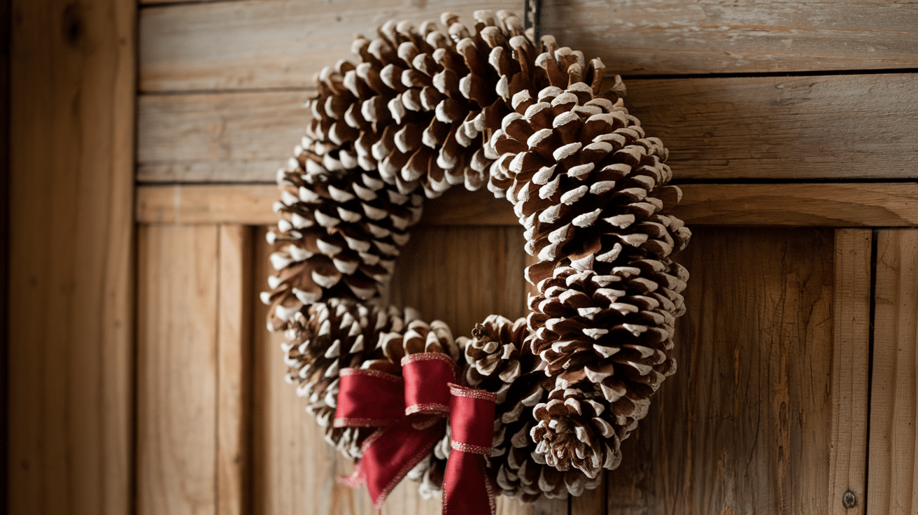 pine cone wreath
