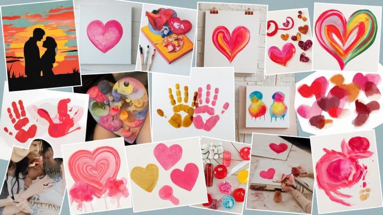 Fun Valentine Painting Ideas for Couples