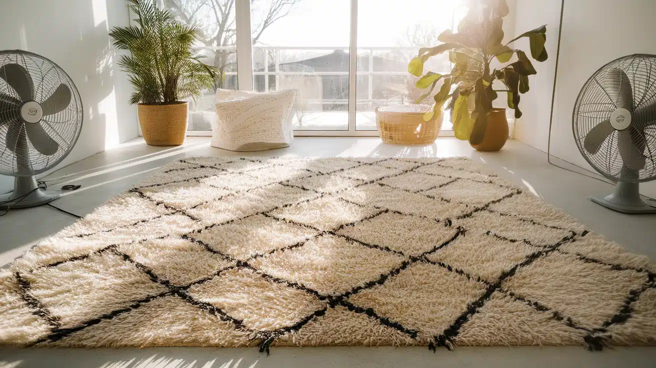 How to Dry a Rug Without Leaving a Smell