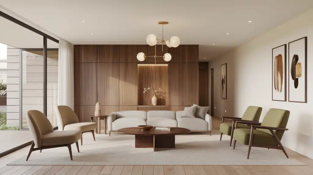 Mid-Century Modern Basement Styles