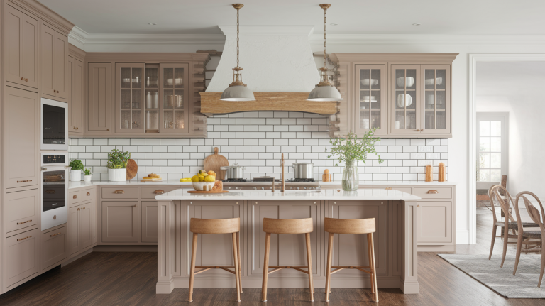 Why Taupe Cabinets Are the Perfect Kitchen Touch